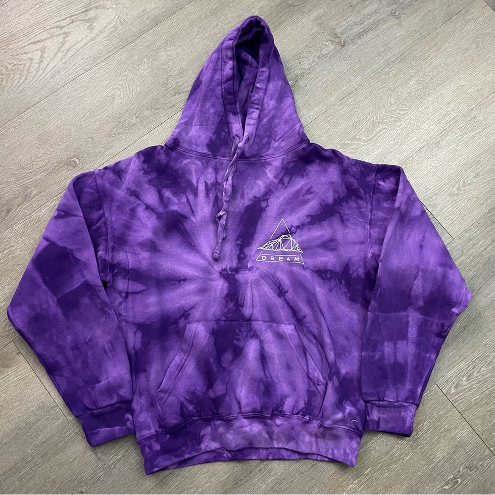 NWOT DREAM Prizm Tie-Dye Hoodie